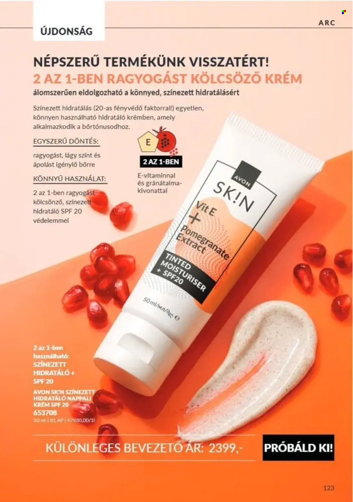 Avon akciós újság érvényes:  - 2026.10.01 - 2026.10.31. 123. oldal Oldal 123