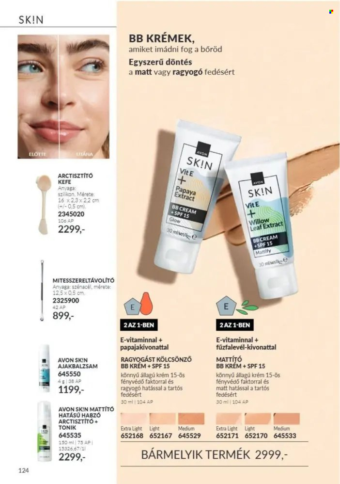Avon akciós újság érvényes:  - 2026.10.01 - 2026.10.31. 124. oldal Oldal 124