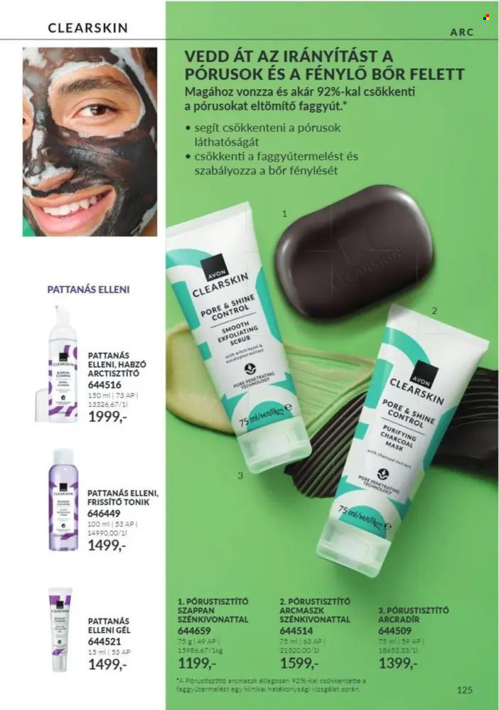 Avon akciós újság érvényes:  - 2026.10.01 - 2026.10.31. 125. oldal Oldal 125