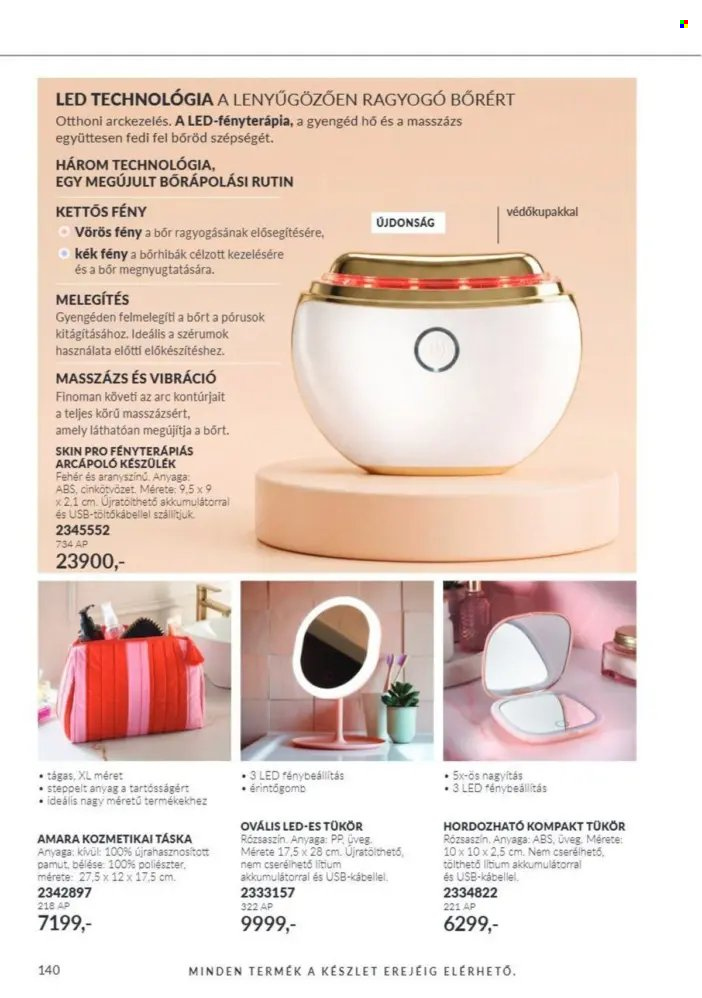 Avon akciós újság érvényes:  - 2026.10.01 - 2026.10.31. 140. oldal Oldal 140
