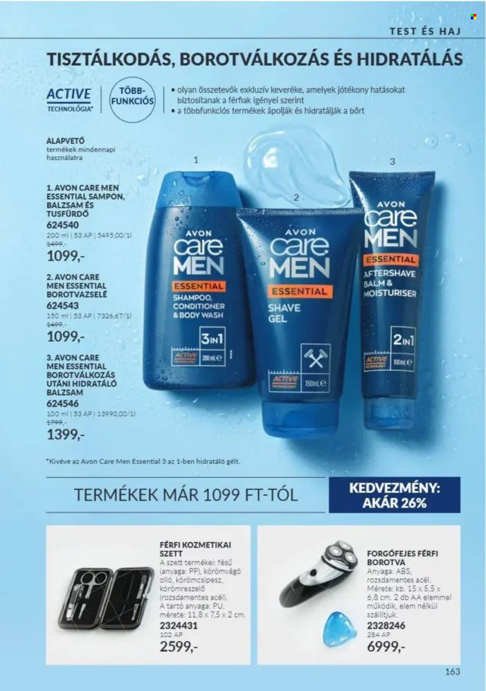 Avon akciós újság érvényes:  - 2026.10.01 - 2026.10.31. 163. oldal Oldal 163