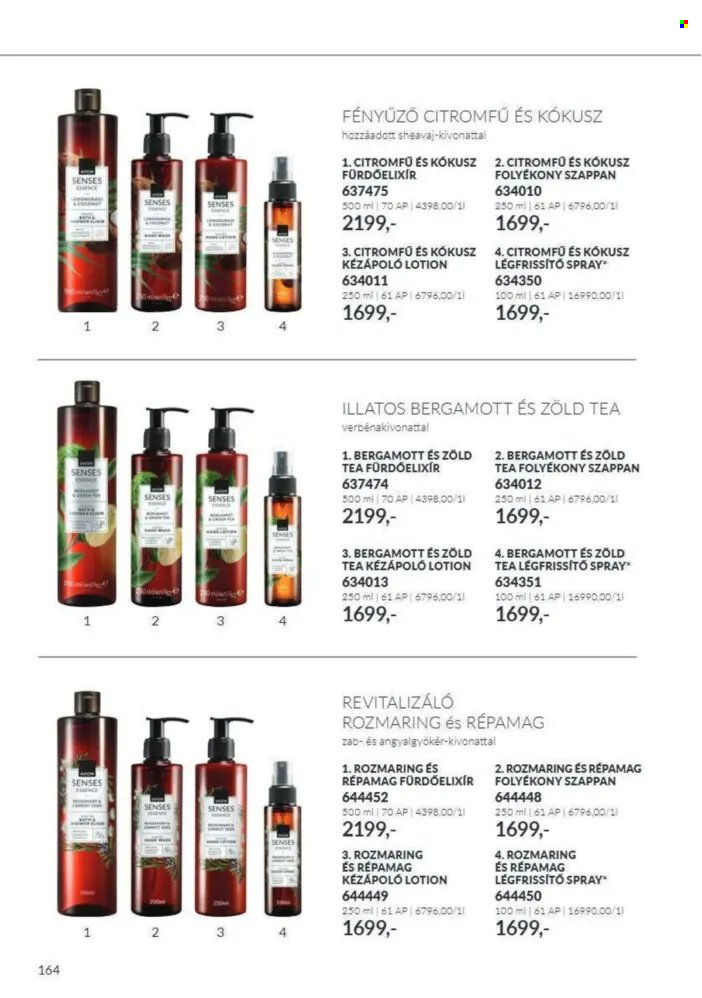 Avon akciós újság érvényes:  - 2026.10.01 - 2026.10.31. 164. oldal Oldal 164