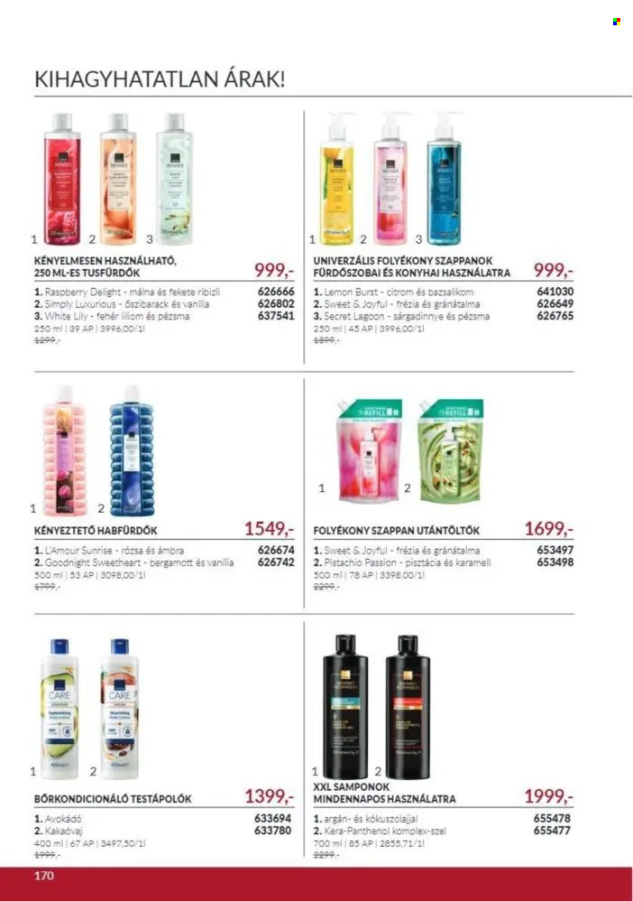 Avon akciós újság érvényes:  - 2026.10.01 - 2026.10.31. 170. oldal Oldal 170