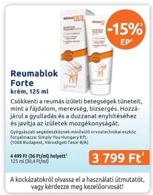 Reumablok Forte