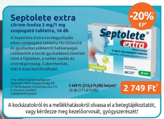 Septolete extra