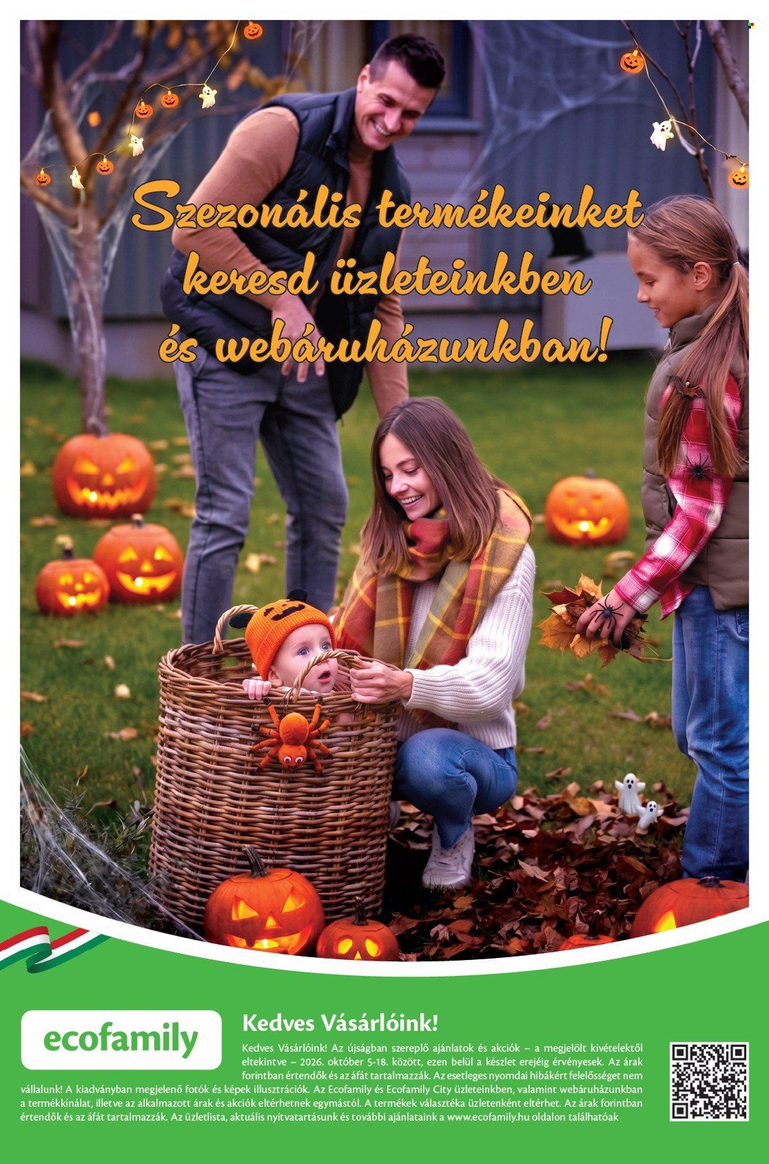 EcoFamily akciós újság érvényes:  - 2026.10.05 - 2026.10.18. 11. oldal Oldal 11
