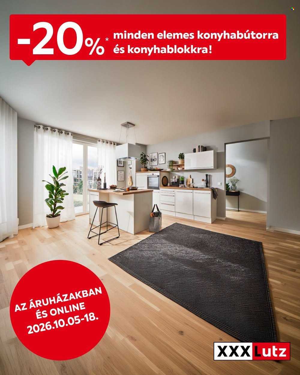 XXXLutz akciós újság érvényes:  - 2026.10.05 - 2026.10.18. 1. oldal Oldal 1