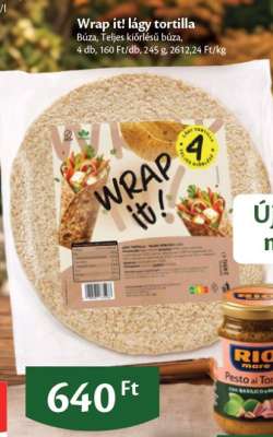 Wrap it! lágy tortilla