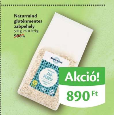 NATURMIND GLUTÉNMENTES ZABPEHELY