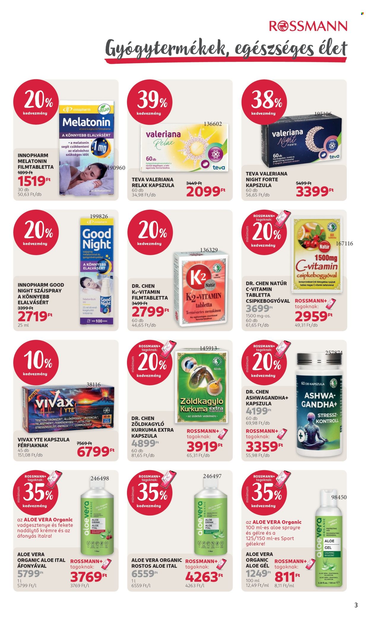 Rossmann akciós újság érvényes:  - 2026.10.12 - 2026.10.18. 3. oldal Oldal 3
