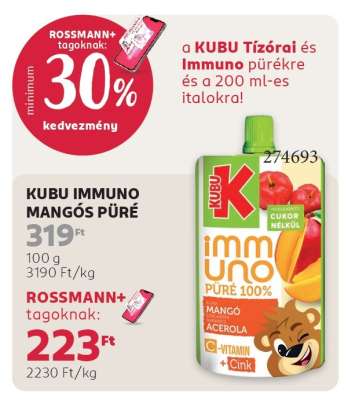KUBU IMMUNO MANGÓS PŰRÉ