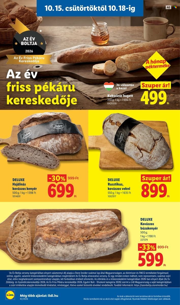 Lidl akciós újság érvényes:  - 2026.10.15 - 2026.10.21. 2. oldal Oldal 2
