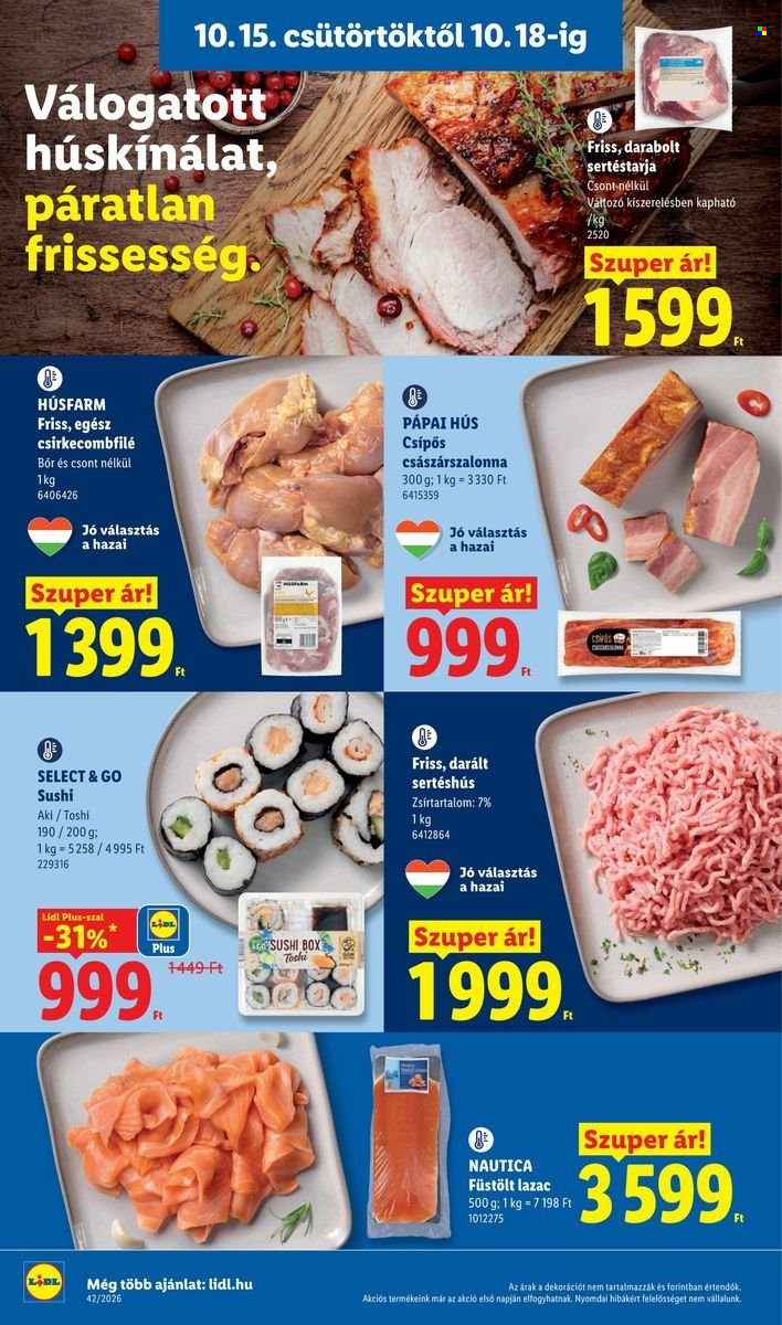 Lidl akciós újság érvényes:  - 2026.10.15 - 2026.10.21. 4. oldal Oldal 4