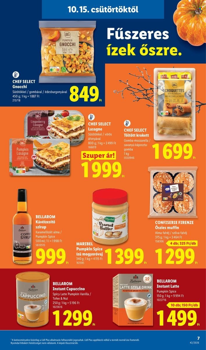 Lidl akciós újság érvényes:  - 2026.10.15 - 2026.10.21. 7. oldal Oldal 7