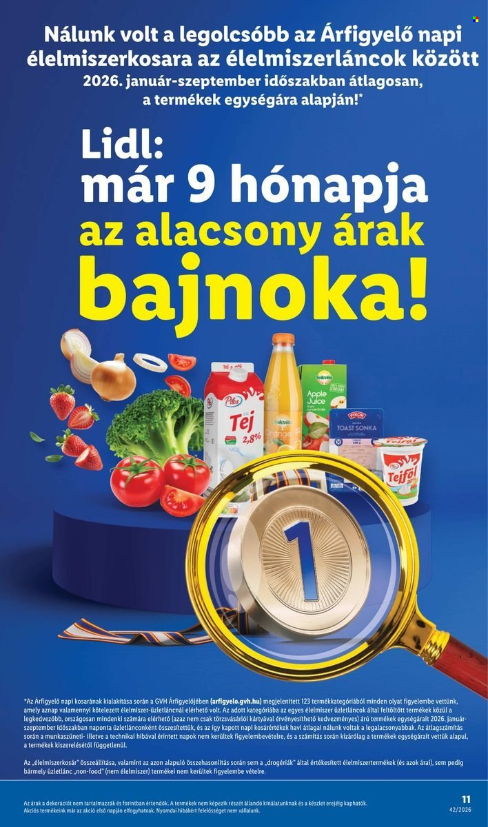 Lidl akciós újság érvényes:  - 2026.10.15 - 2026.10.21. 11. oldal Oldal 11