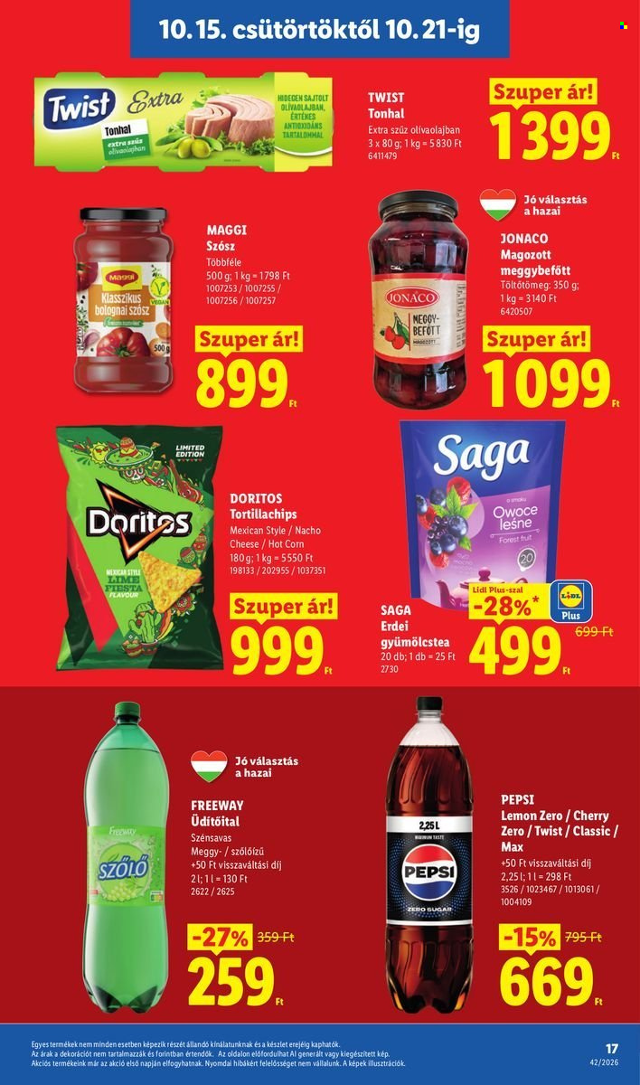 Lidl akciós újság érvényes:  - 2026.10.15 - 2026.10.21. 17. oldal Oldal 17