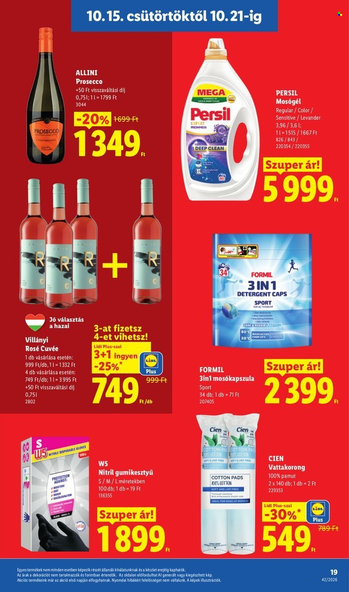 Lidl akciós újság érvényes:  - 2026.10.15 - 2026.10.21. 19. oldal Oldal 19