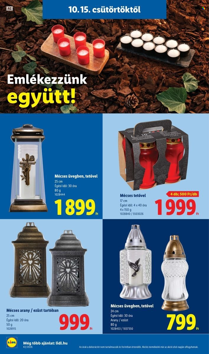 Lidl akciós újság érvényes:  - 2026.10.15 - 2026.10.21. 22. oldal Oldal 22