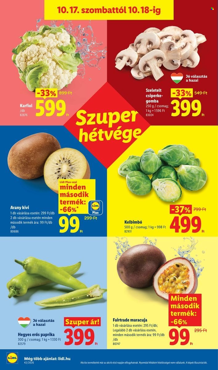 Lidl akciós újság érvényes:  - 2026.10.15 - 2026.10.21. 42. oldal Oldal 42