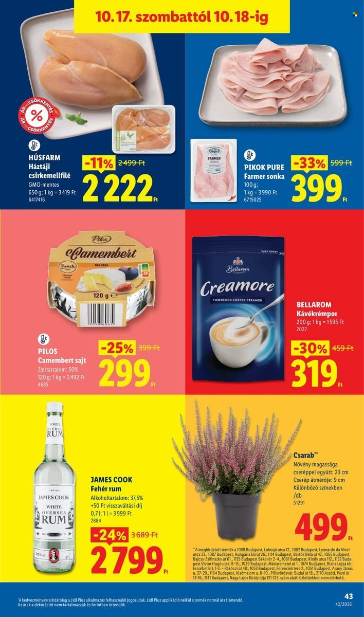Lidl akciós újság érvényes:  - 2026.10.15 - 2026.10.21. 43. oldal Oldal 43