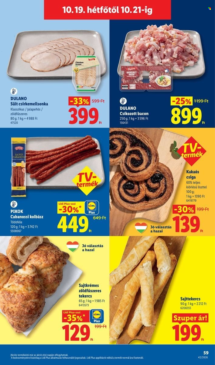 Lidl akciós újság érvényes:  - 2026.10.15 - 2026.10.21. 59. oldal Oldal 59