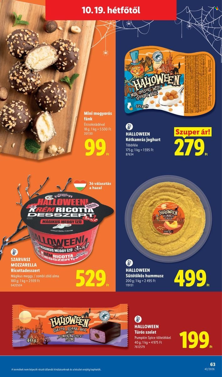 Lidl akciós újság érvényes:  - 2026.10.15 - 2026.10.21. 63. oldal Oldal 63