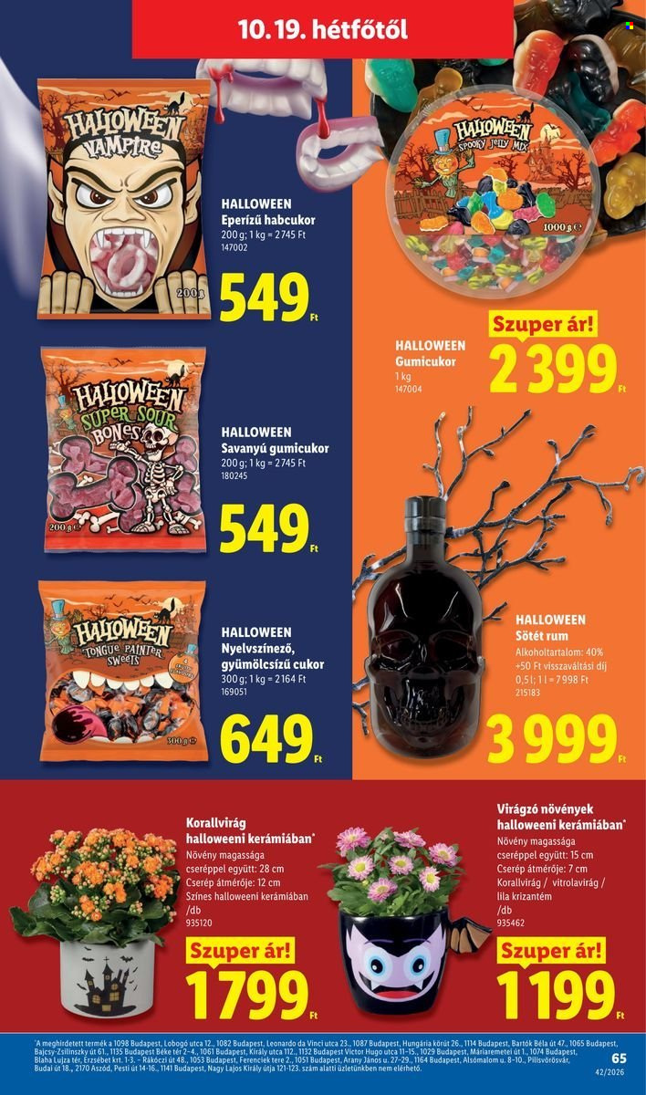 Lidl akciós újság érvényes:  - 2026.10.15 - 2026.10.21. 65. oldal Oldal 65
