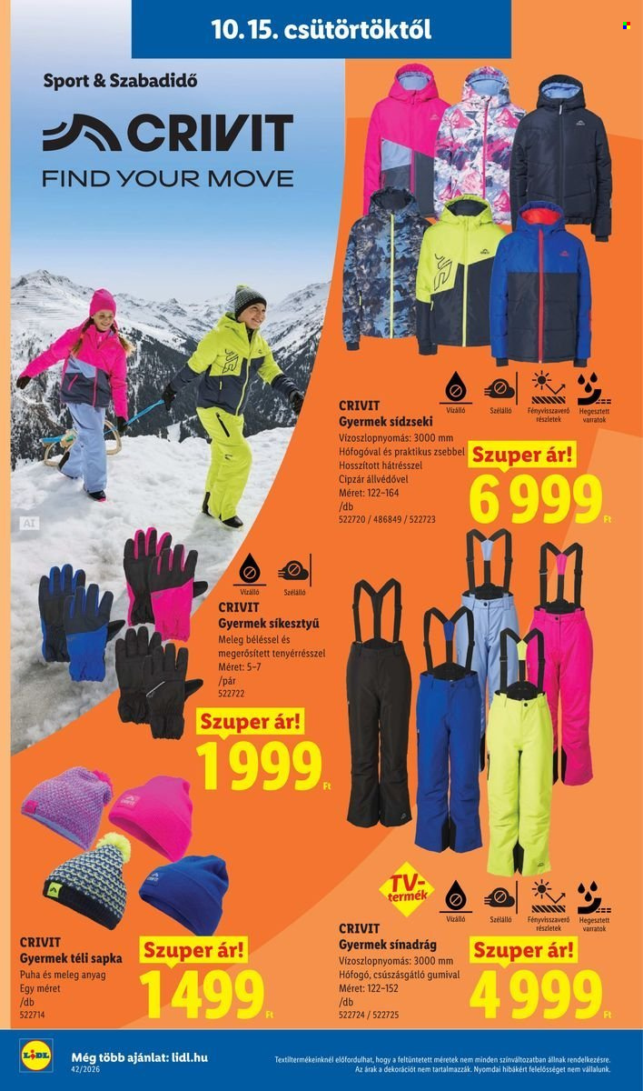 Lidl akciós újság érvényes:  - 2026.10.15 - 2026.10.21. 4. oldal Oldal 4