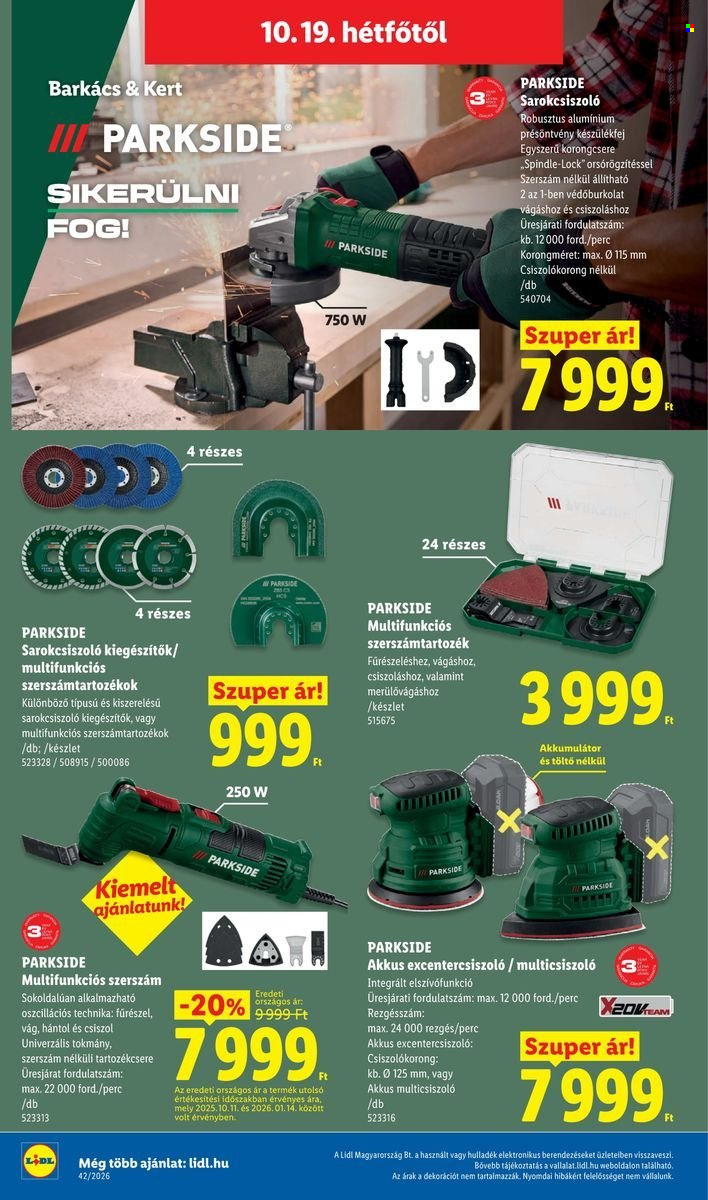 Lidl akciós újság érvényes:  - 2026.10.15 - 2026.10.21. 22. oldal Oldal 22