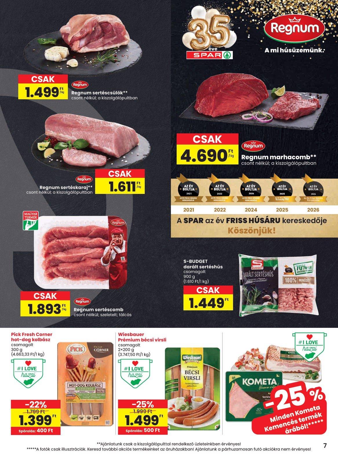 SPAR akciós újság érvényes:  - 2026.10.15 - 2026.10.21. 7. oldal Oldal 7