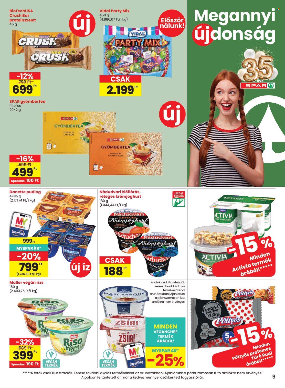SPAR akciós újság érvényes:  - 2026.10.15 - 2026.10.21. 9. oldal Oldal 9