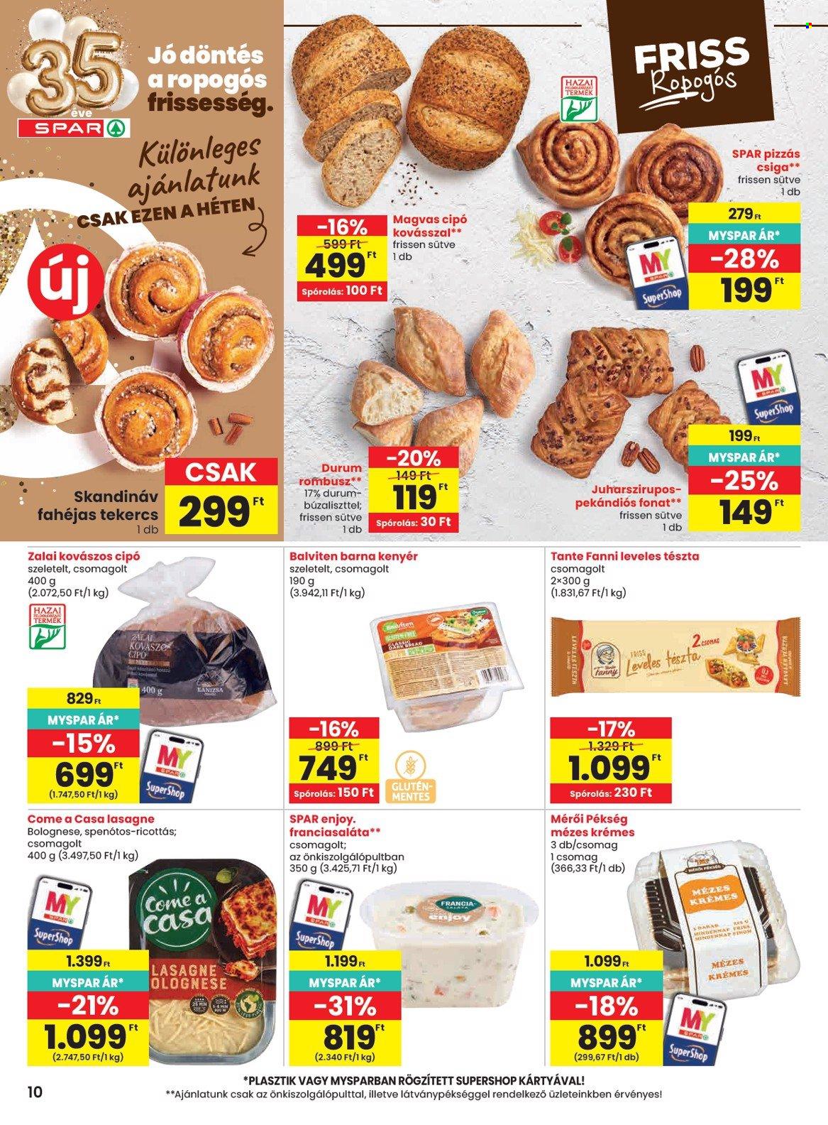 SPAR akciós újság érvényes:  - 2026.10.15 - 2026.10.21. 10. oldal Oldal 10