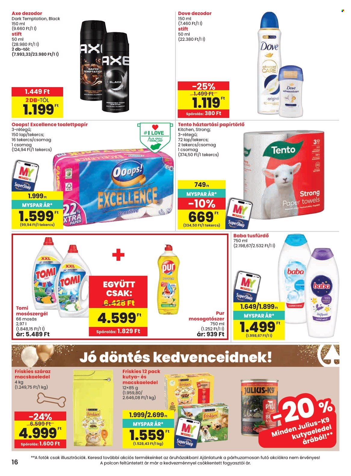 SPAR akciós újság érvényes:  - 2026.10.15 - 2026.10.21. 16. oldal Oldal 16