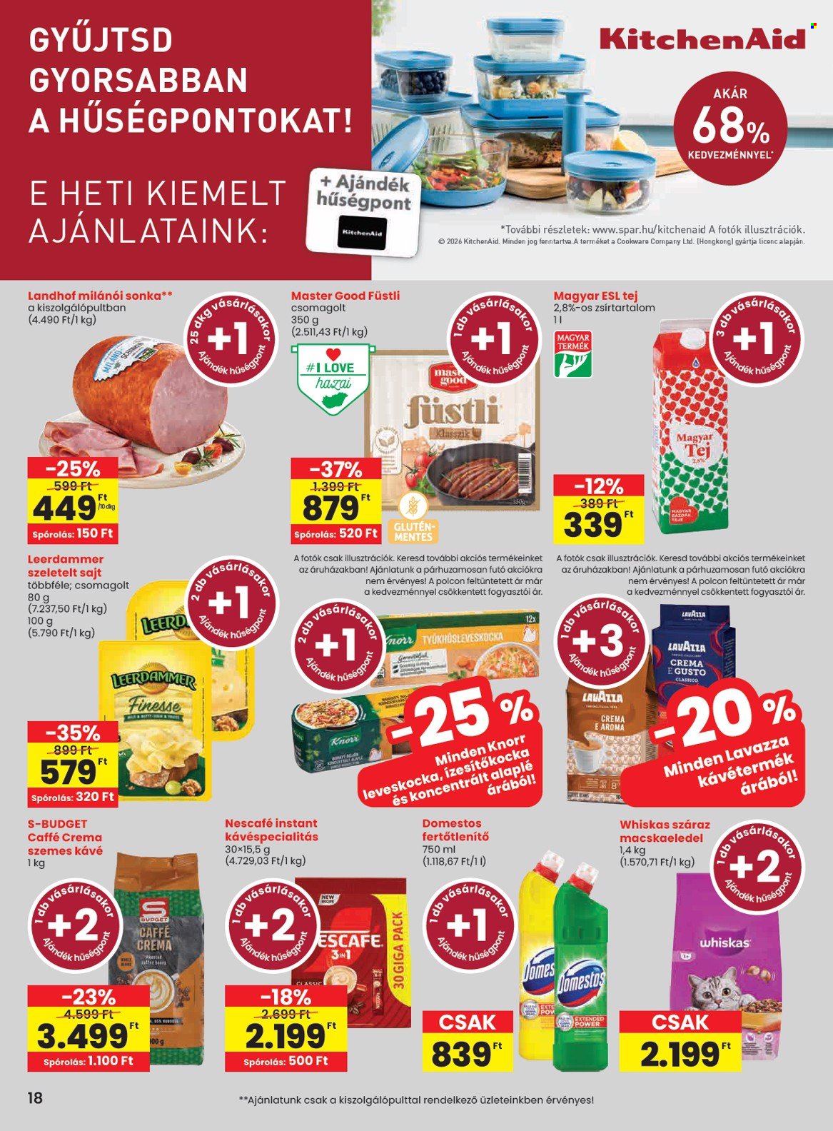 SPAR akciós újság érvényes:  - 2026.10.15 - 2026.10.21. 18. oldal Oldal 18