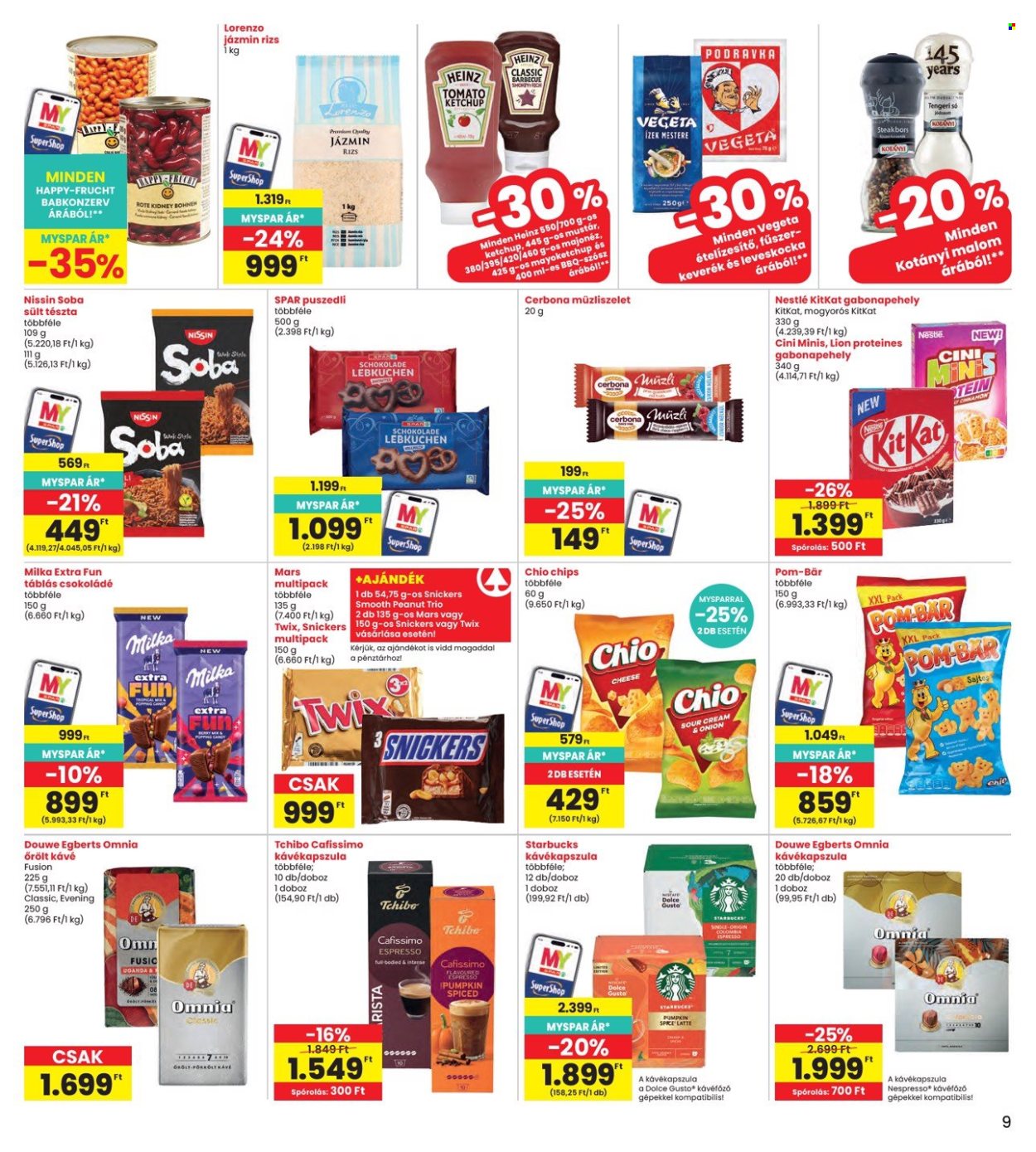 INTERSPAR akciós újság érvényes:  - 2026.10.15 - 2026.10.21. 9. oldal Oldal 9