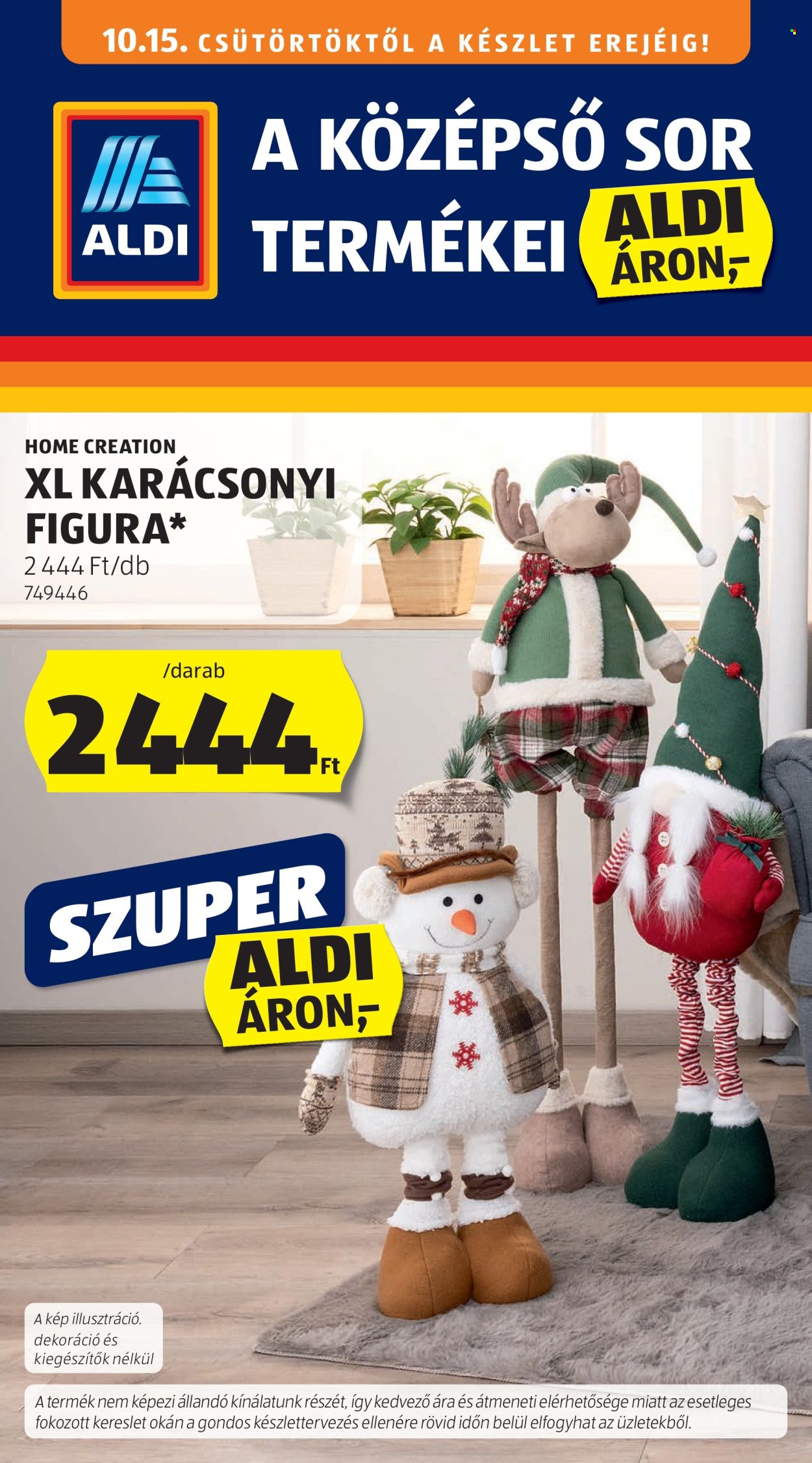 Aldi akciós újság érvényes:  - 2026.10.15 - 2026.10.21. 1. oldal Oldal 1