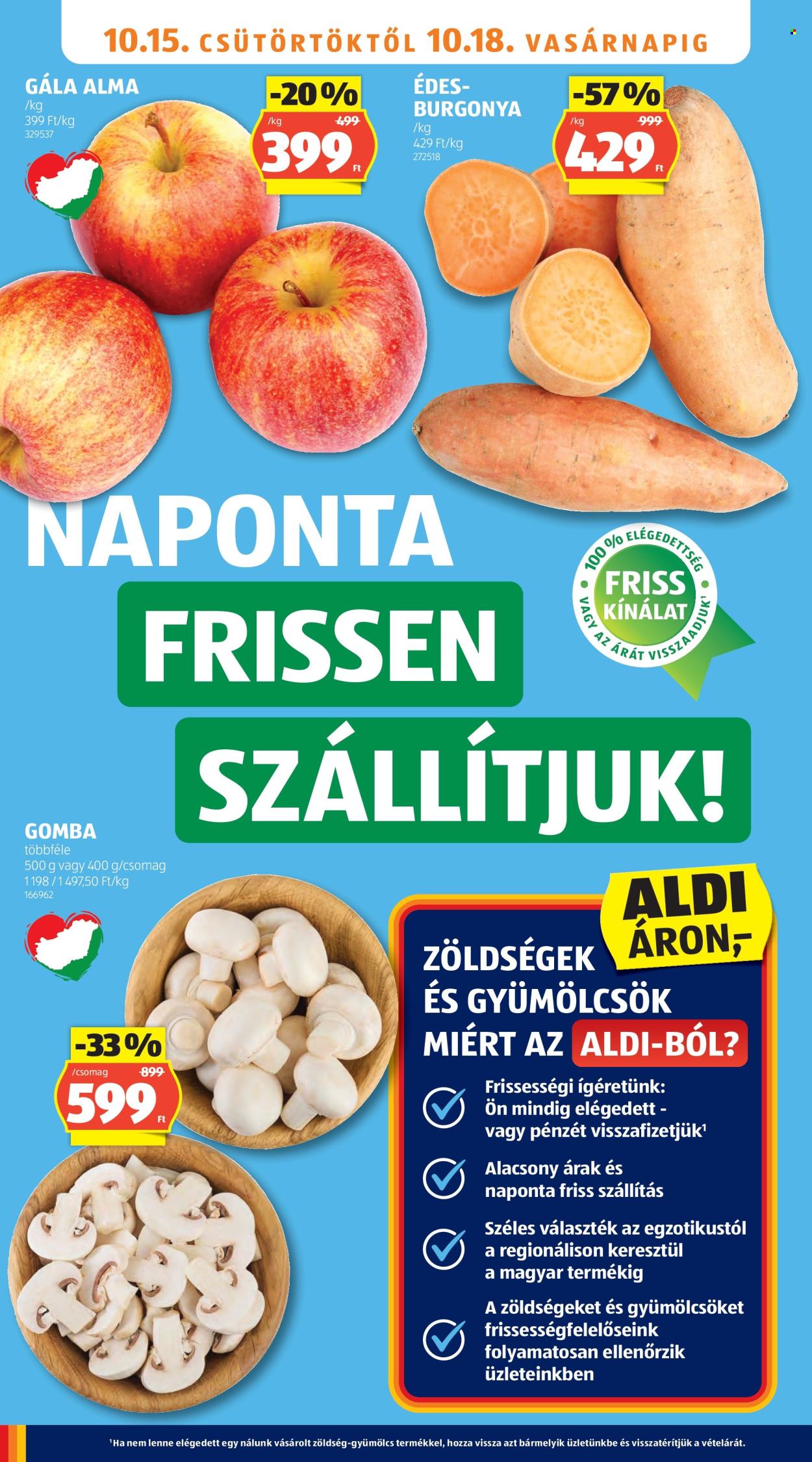Aldi akciós újság érvényes:  - 2026.10.15 - 2026.10.21. 6. oldal Oldal 6