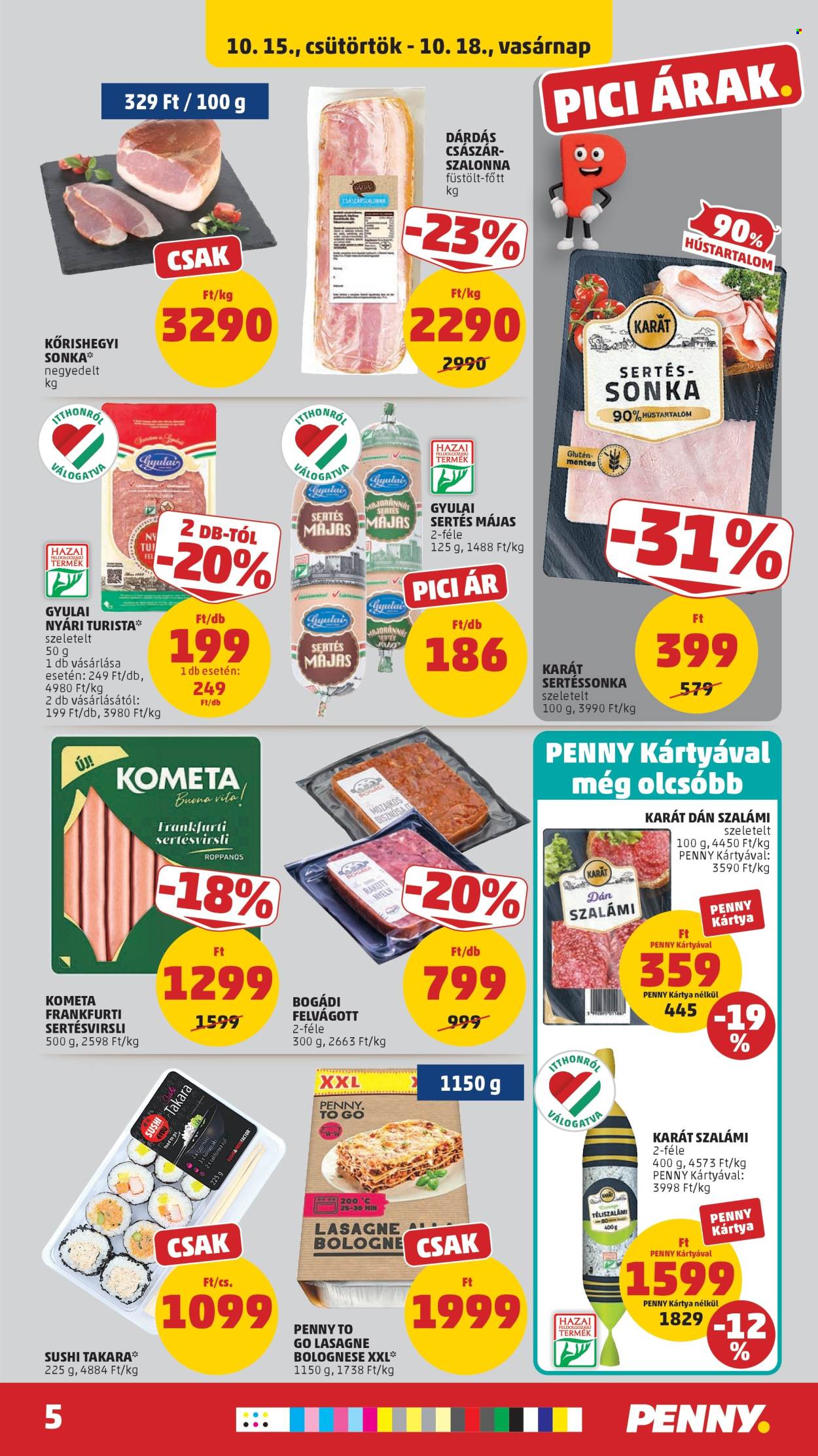 Penny Market akciós újság érvényes:  - 2026.10.15 - 2026.10.21. 5. oldal Oldal 5