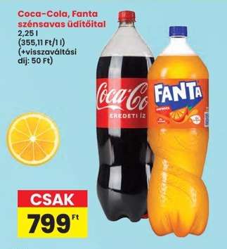 Coca-Cola, Fanta szénsavas üdítőital