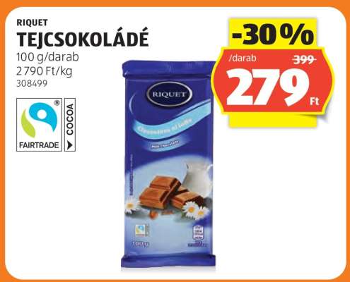Riquet Tejcsokoládé