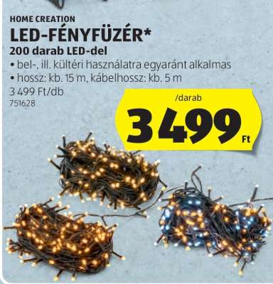 LED FÉNYFŰZÉR