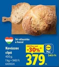 Kovászos cipó
