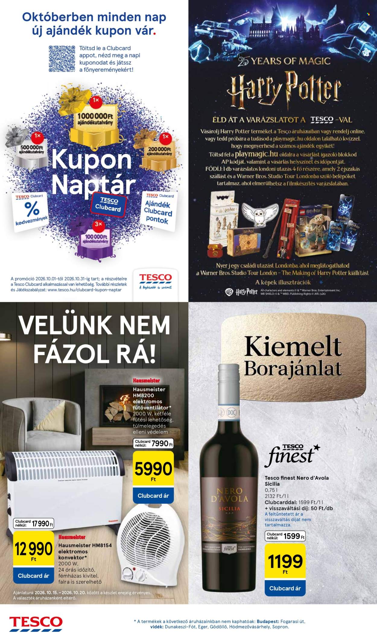 TESCO akciós újság érvényes:  - 2026.10.15 - 2026.10.20. 12. oldal Oldal 12