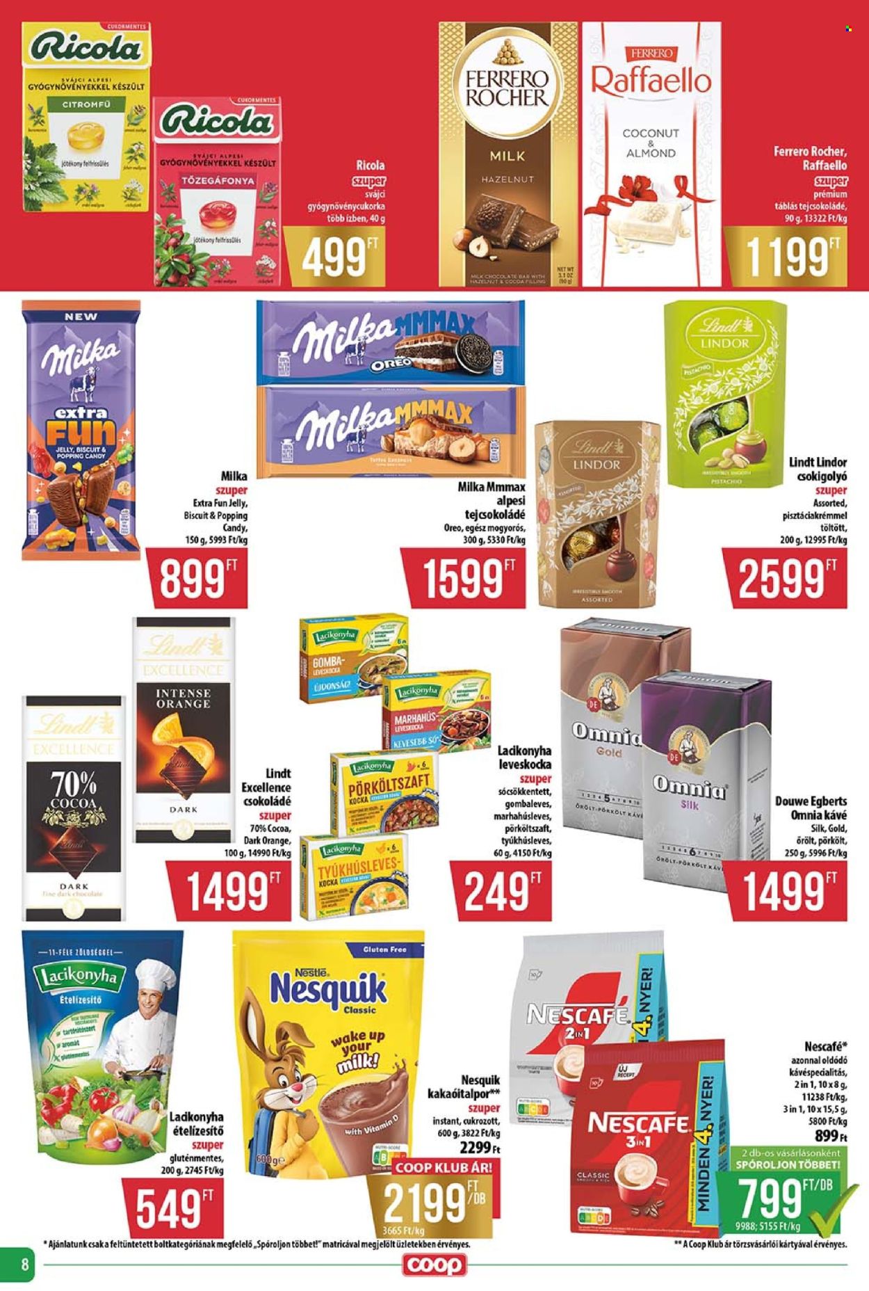 Coop akciós újság érvényes:  - 2026.10.15 - 2026.10.21. 8. oldal Oldal 8
