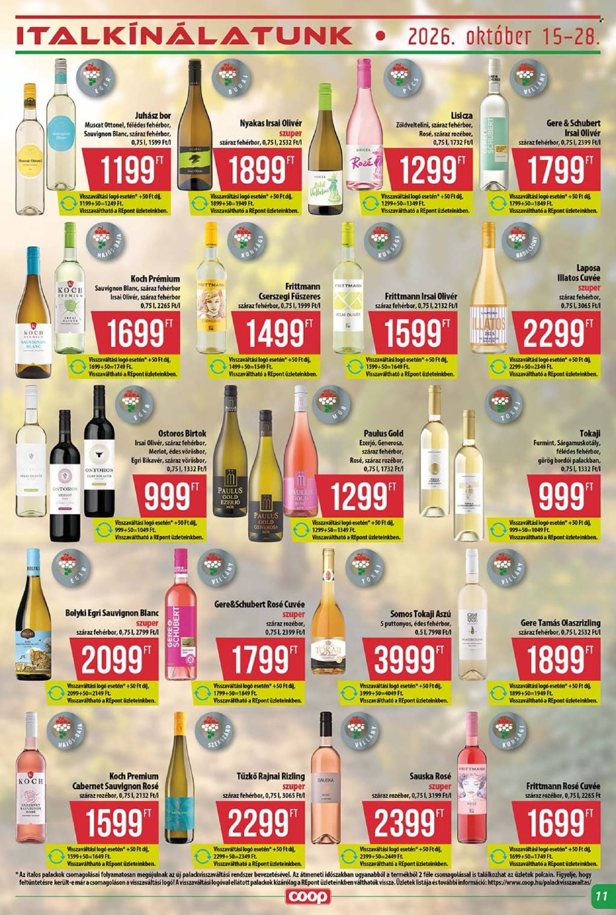 Coop akciós újság érvényes:  - 2026.10.15 - 2026.10.21. 11. oldal Oldal 11