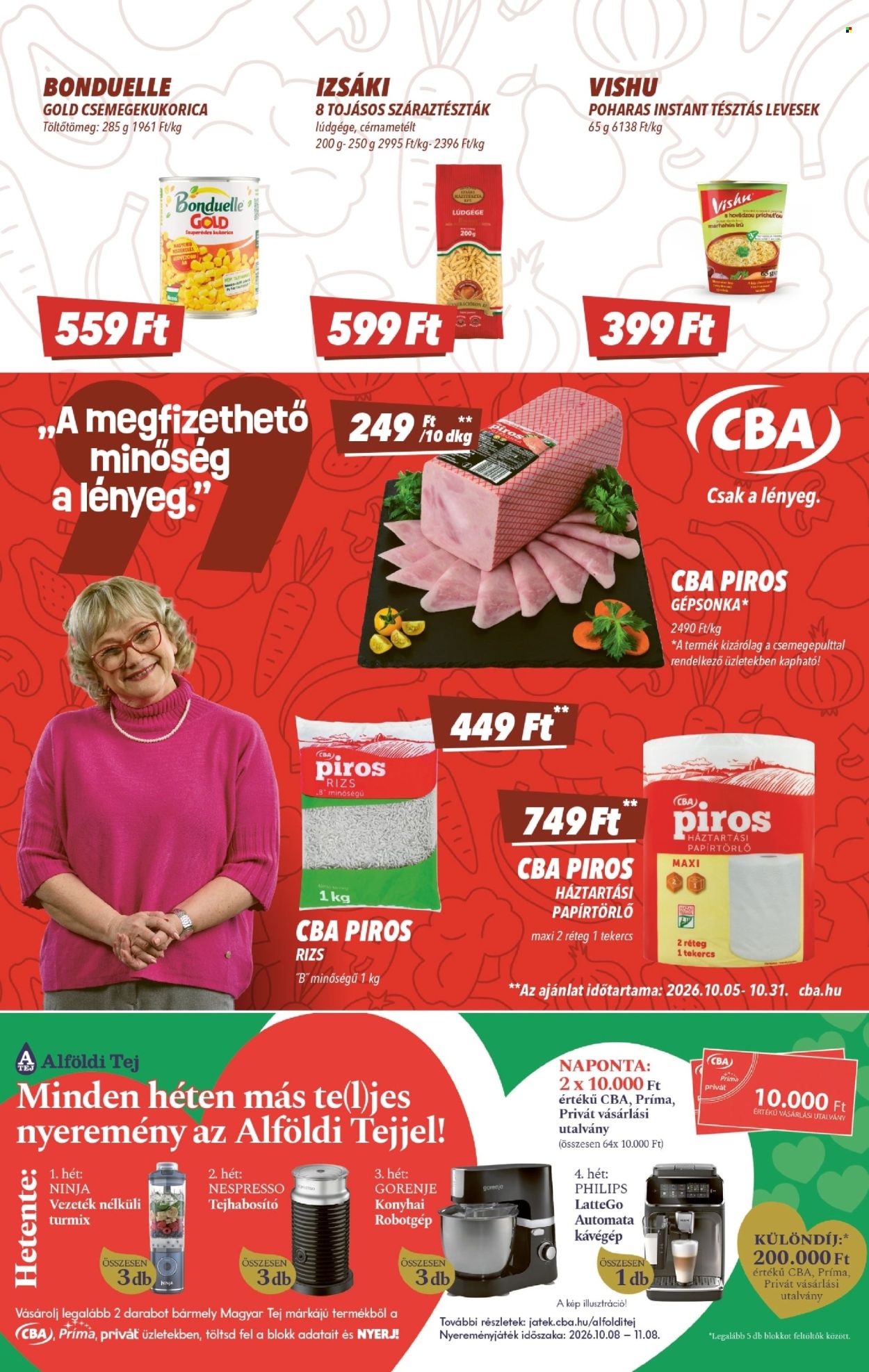 CBA akciós újság érvényes:  - 2026.10.15 - 2026.10.21. 3. oldal Oldal 3