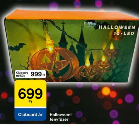 Halloween füzér
