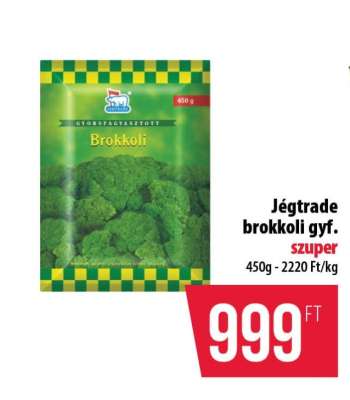Jégtrade Brokkoli gyf.