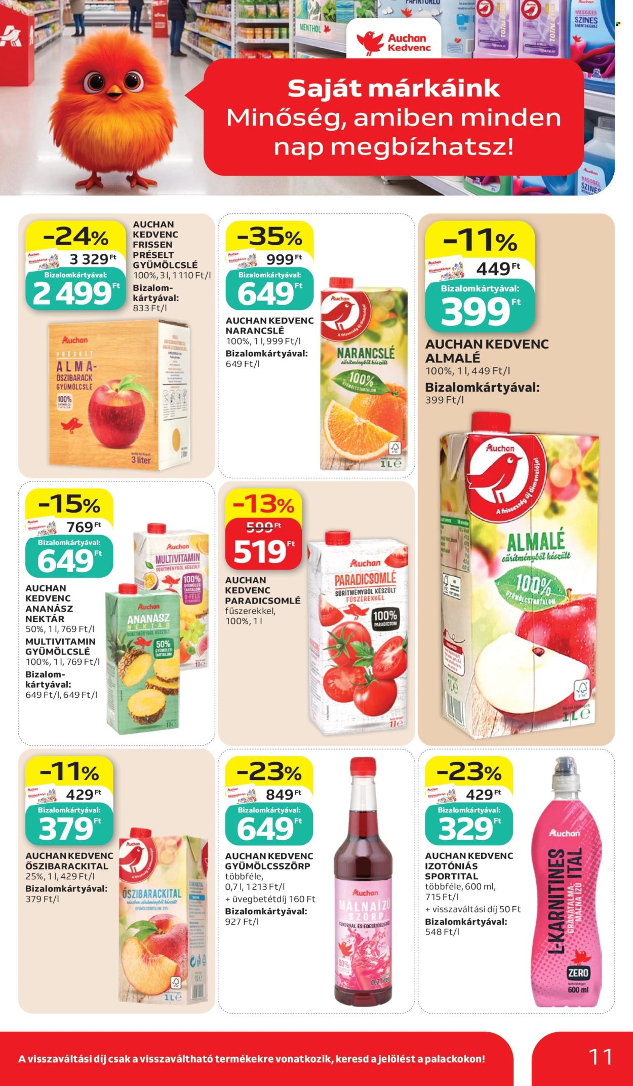 Auchan akciós újság érvényes:  - 2026.10.15 - 2026.10.28. 11. oldal Oldal 11