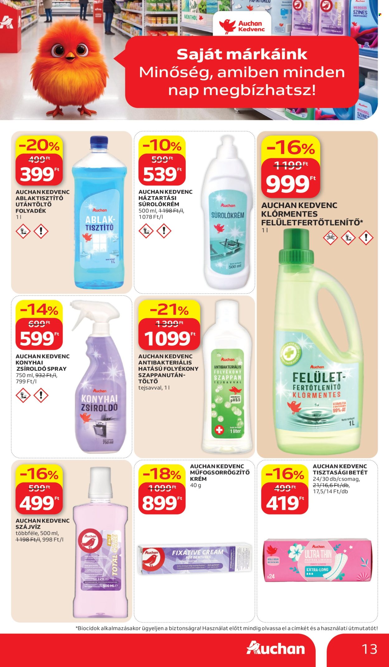Auchan akciós újság érvényes:  - 2026.10.15 - 2026.10.28. 13. oldal Oldal 13